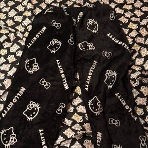 Hello Kitty Black Lounge Pants
